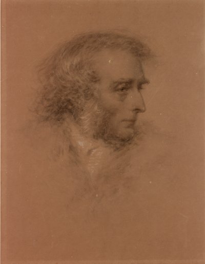 John Martin on his Death Bed by Charles Martin